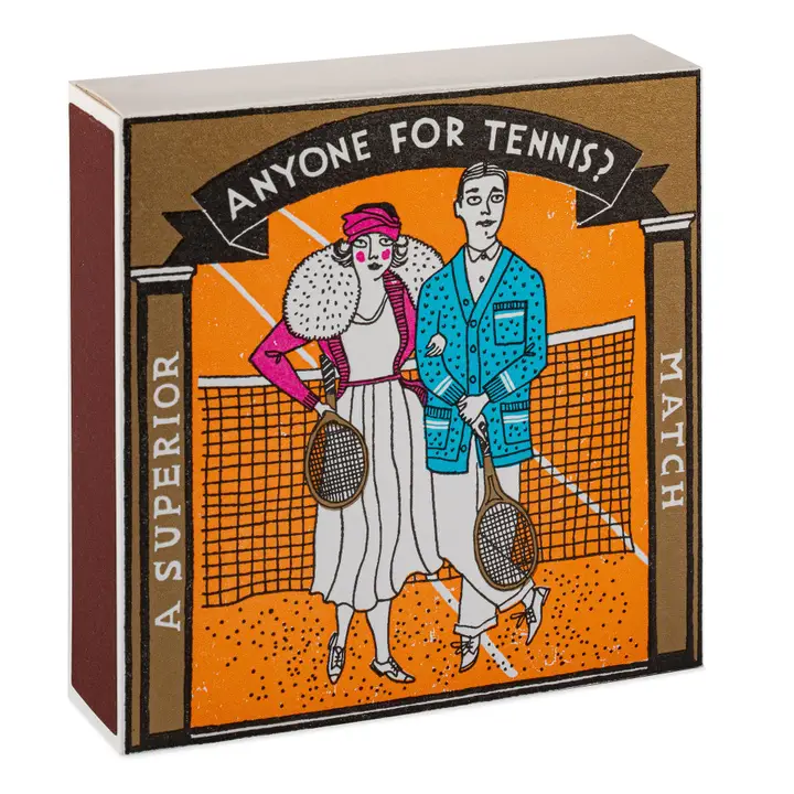 Anyone for Tennis? Square safety matches - Image 2
