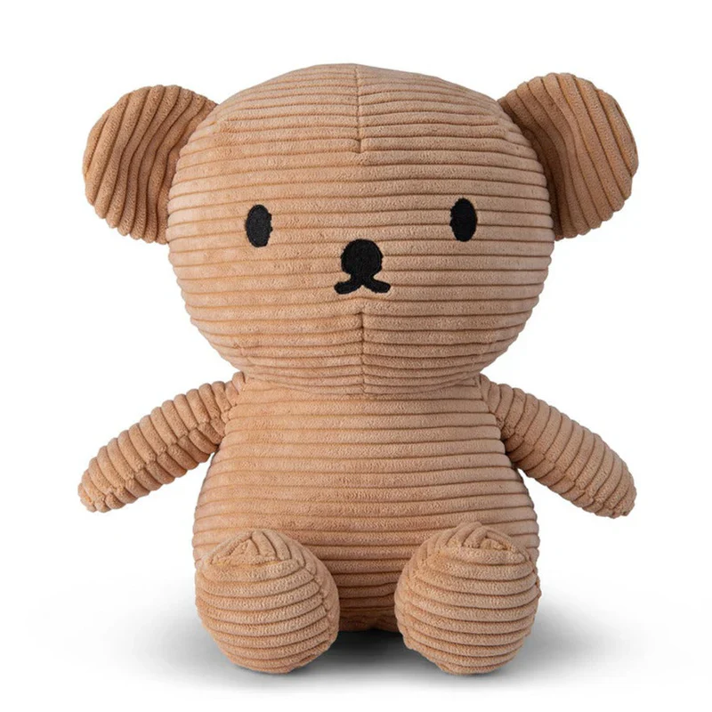 Boris Bear Corduroy in Beige 24cm