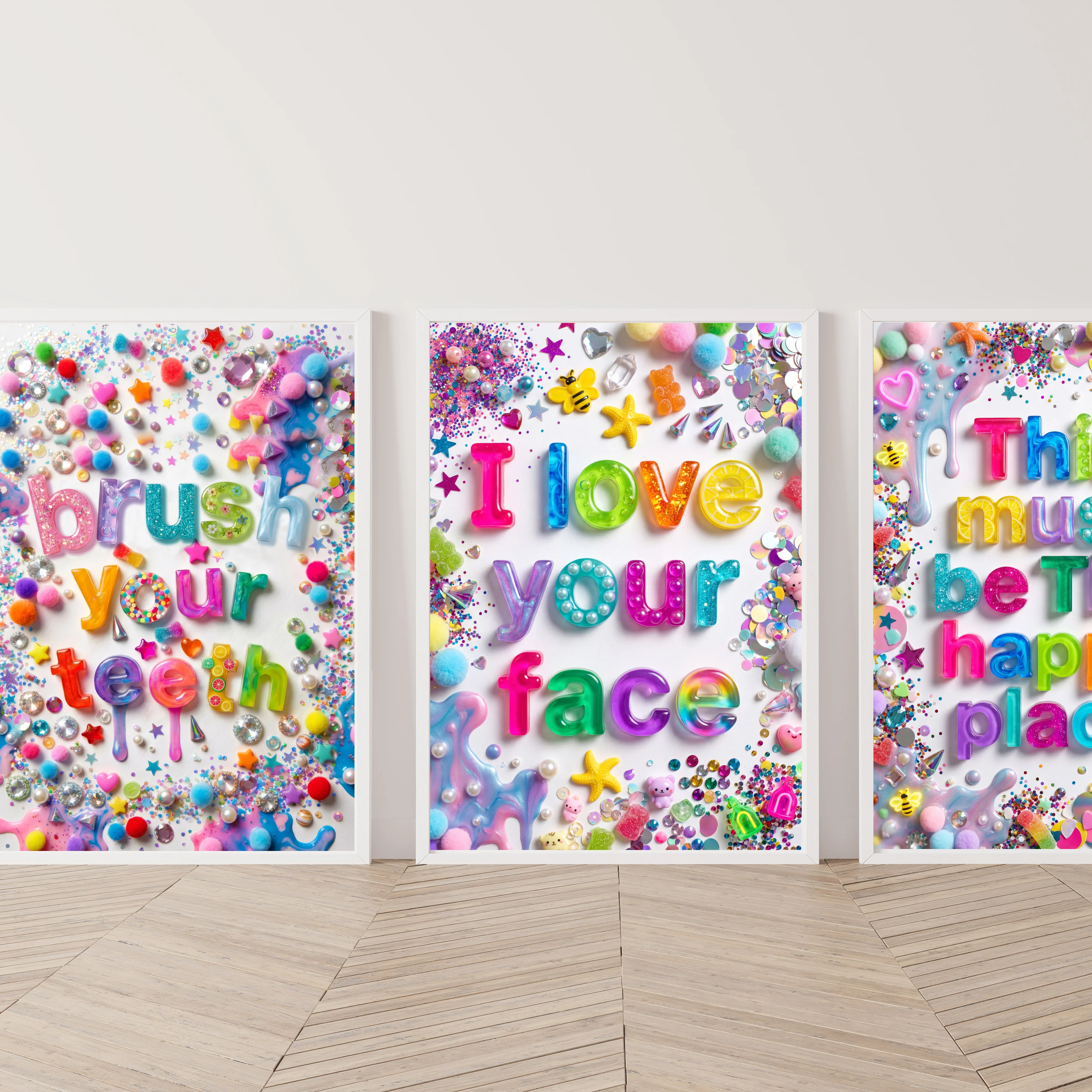 Brush Your Teeth Collage Print - Image 3
