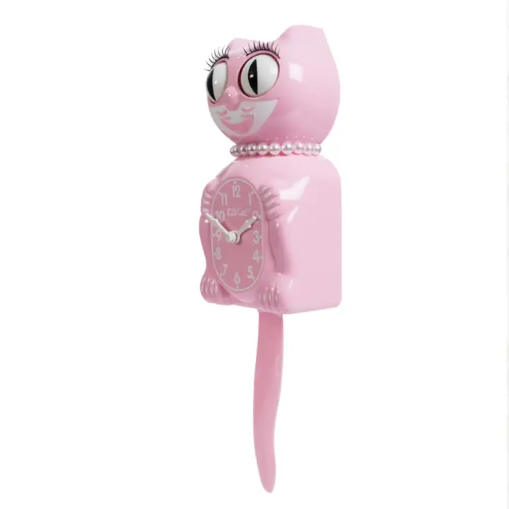 Bubblegum Pink Kit Cat Clock - Image 2