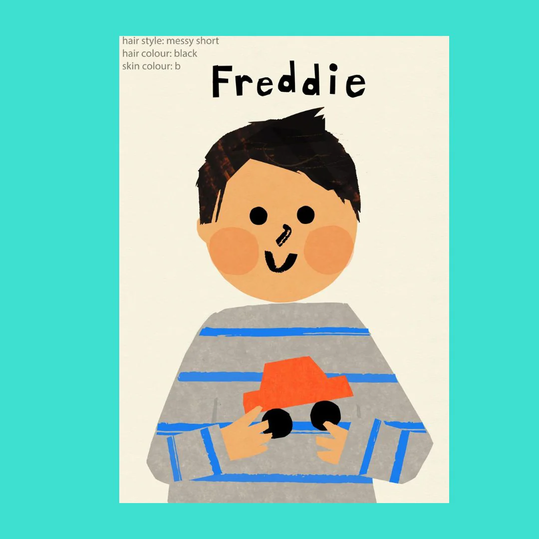 Car Boy Portrait Print- Personalise - Image 12