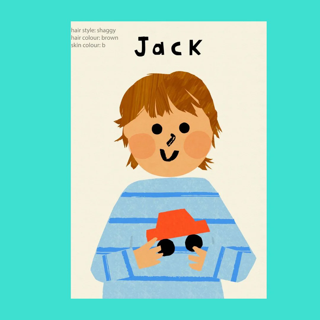 Car Boy Portrait Print- Personalise - Image 13