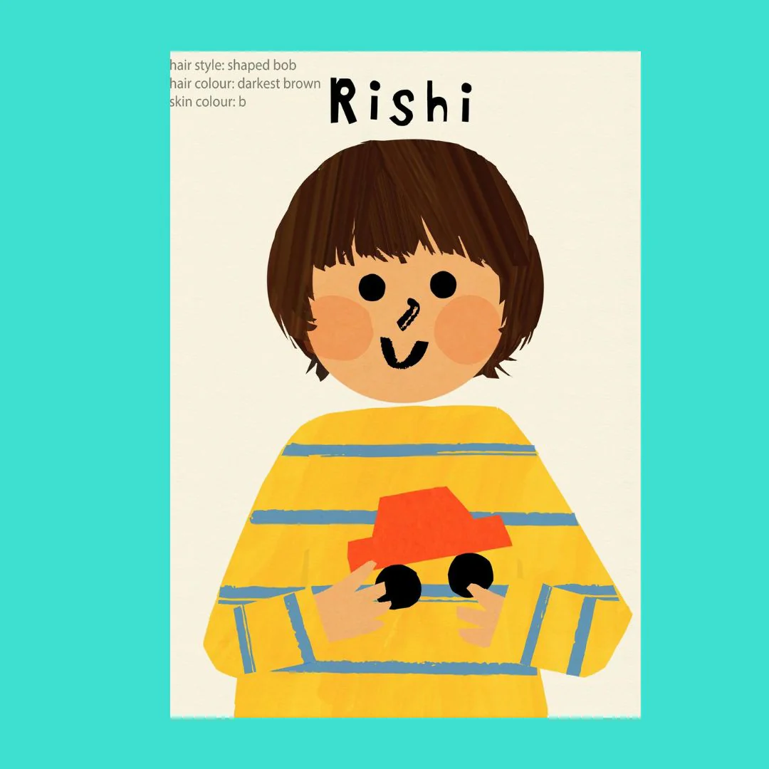 Car Boy Portrait Print- Personalise - Image 15