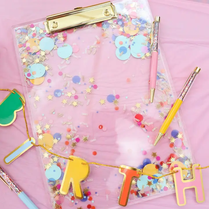 Celebrate everyday confetti clip board - Image 3