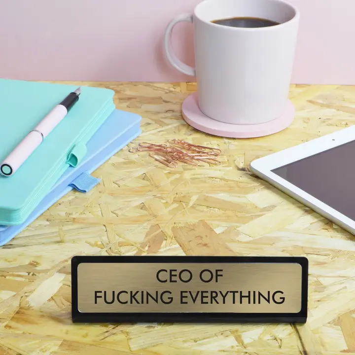 CEO Desk sign - Image 2