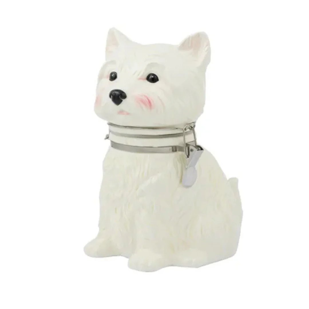 Ceramic Westie Storage Jar - Image 2