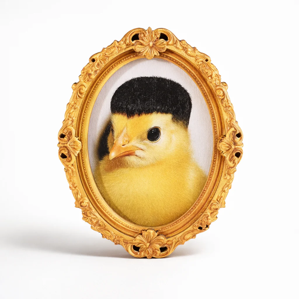 Chick fridge magnet