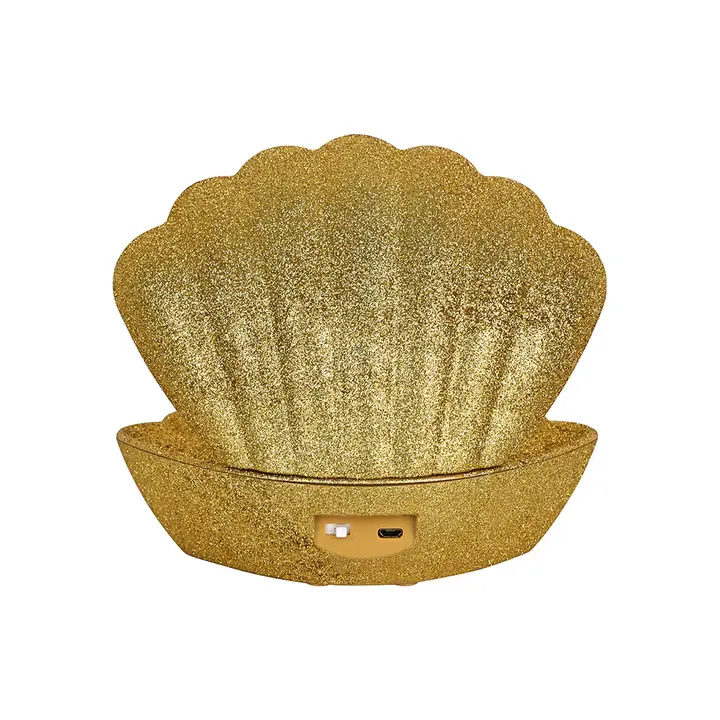 Coki Decorative Gold Disco Battery-Operated Lamp L17.5 W12.5 H15cm - Image 3