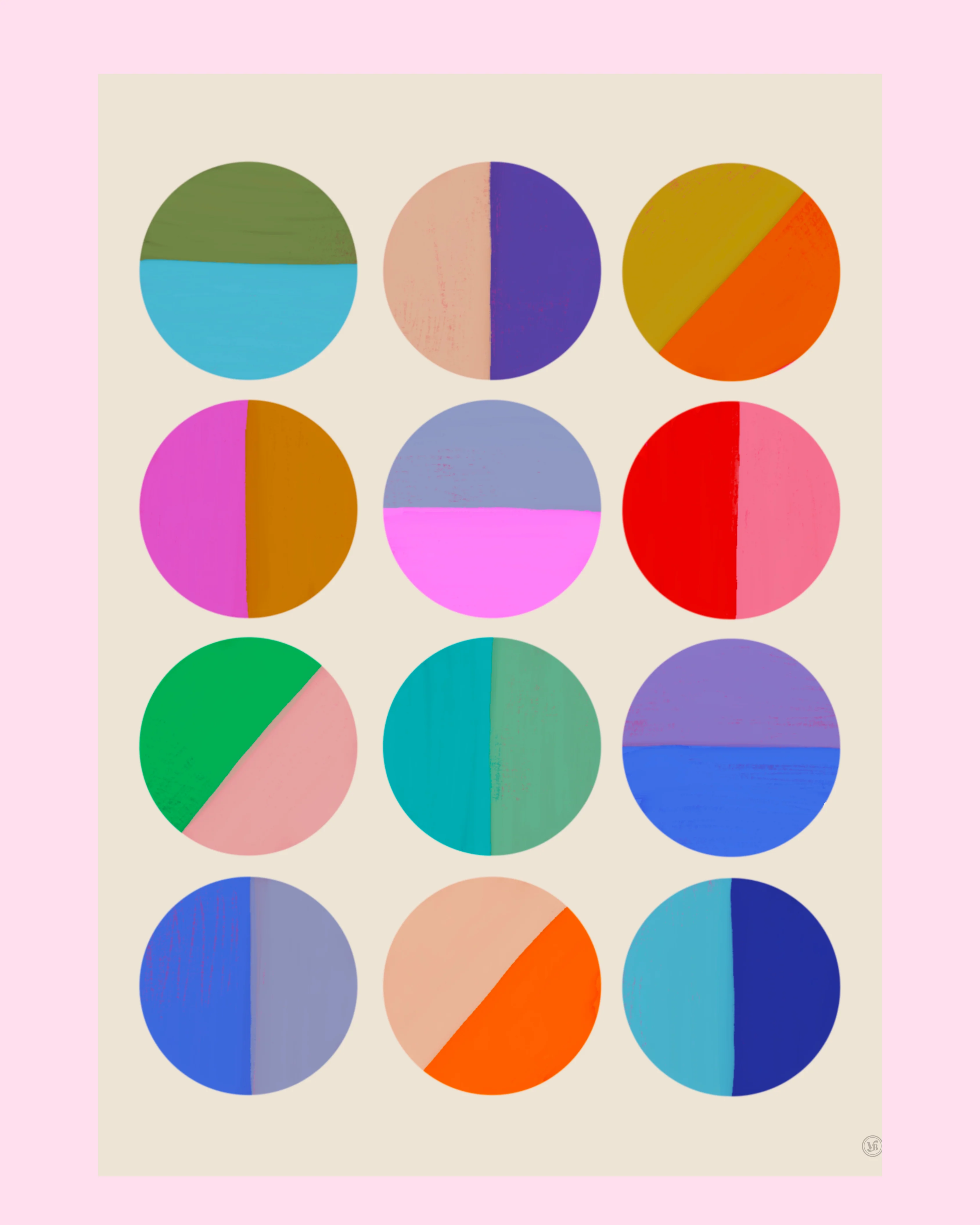 Colour Block Print - Vicky Barone - Image 17