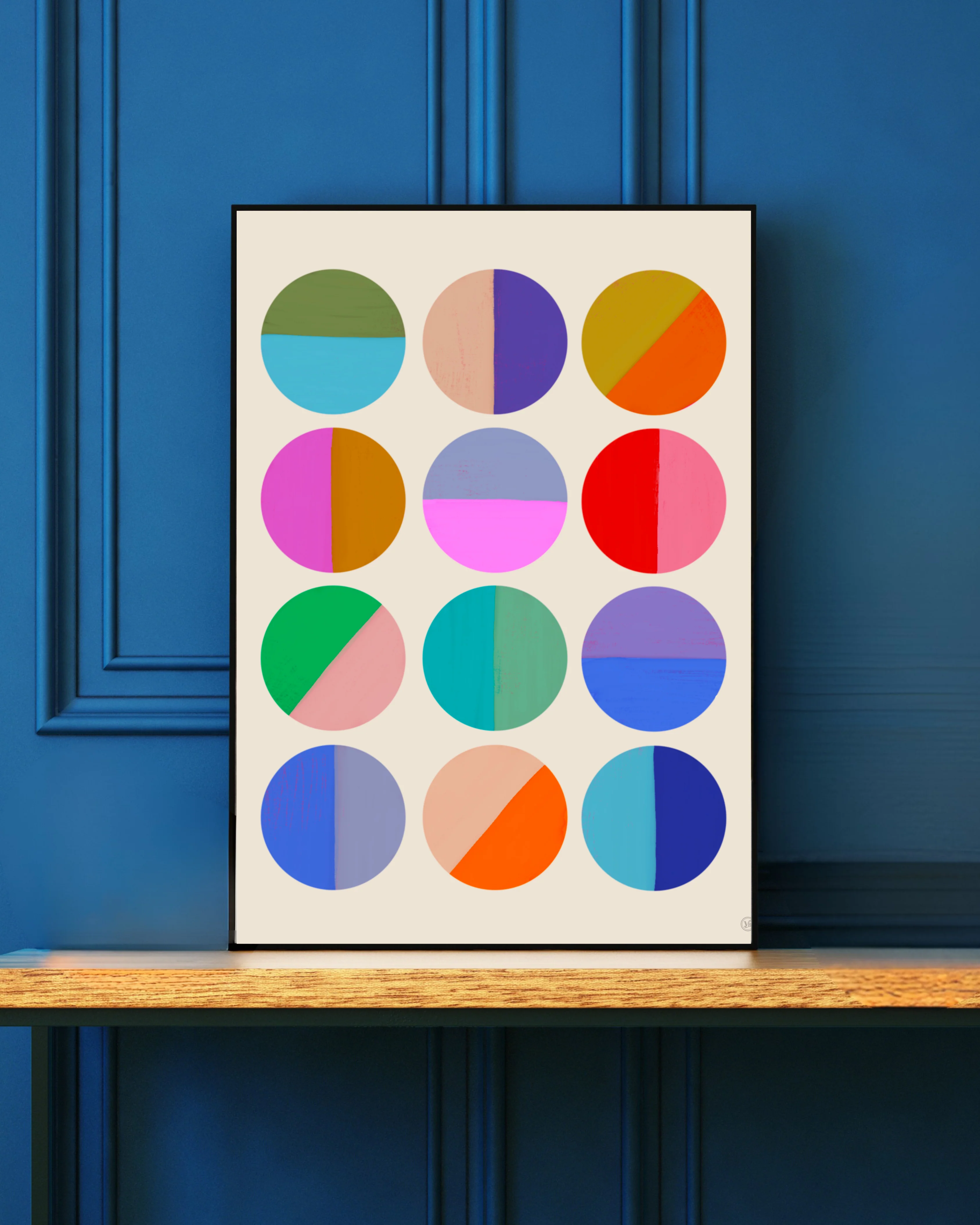 Colour Block Print - Vicky Barone - Image 2
