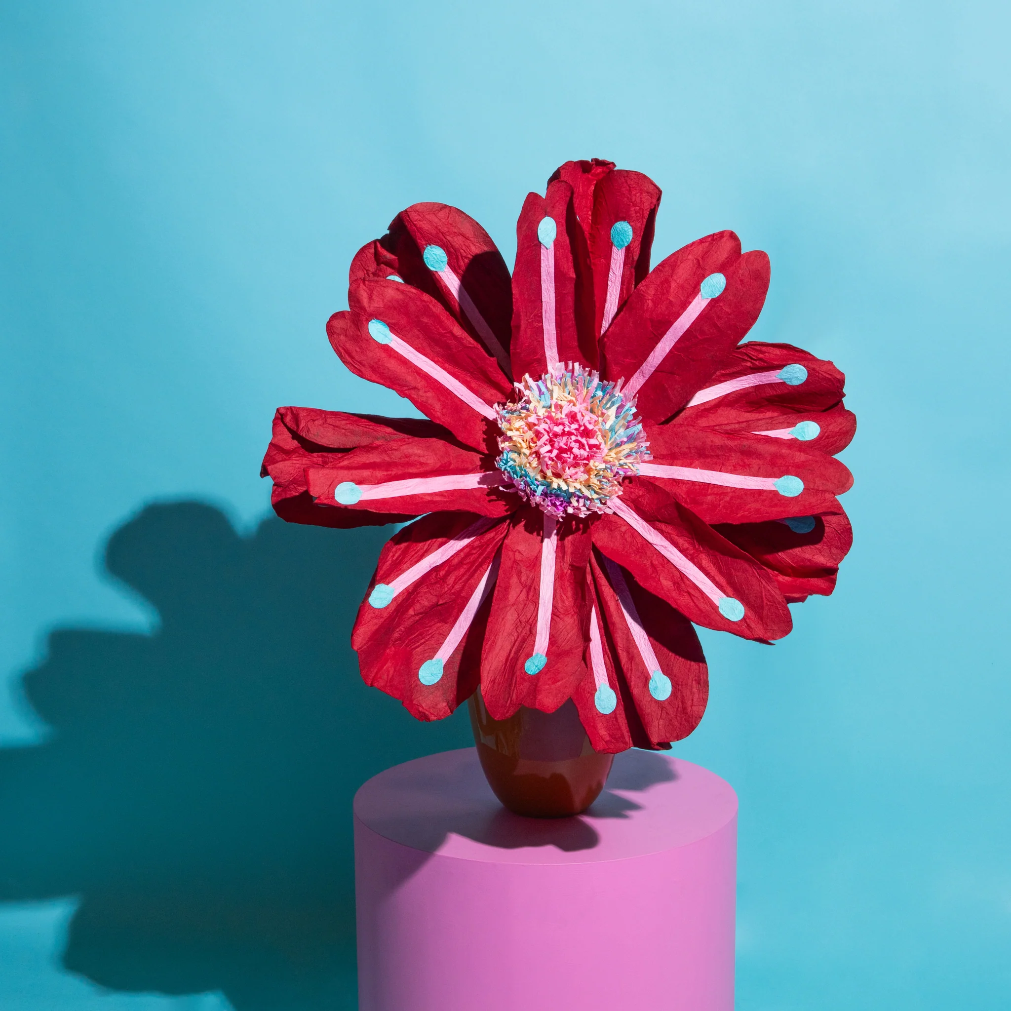 Coral Flower Red
