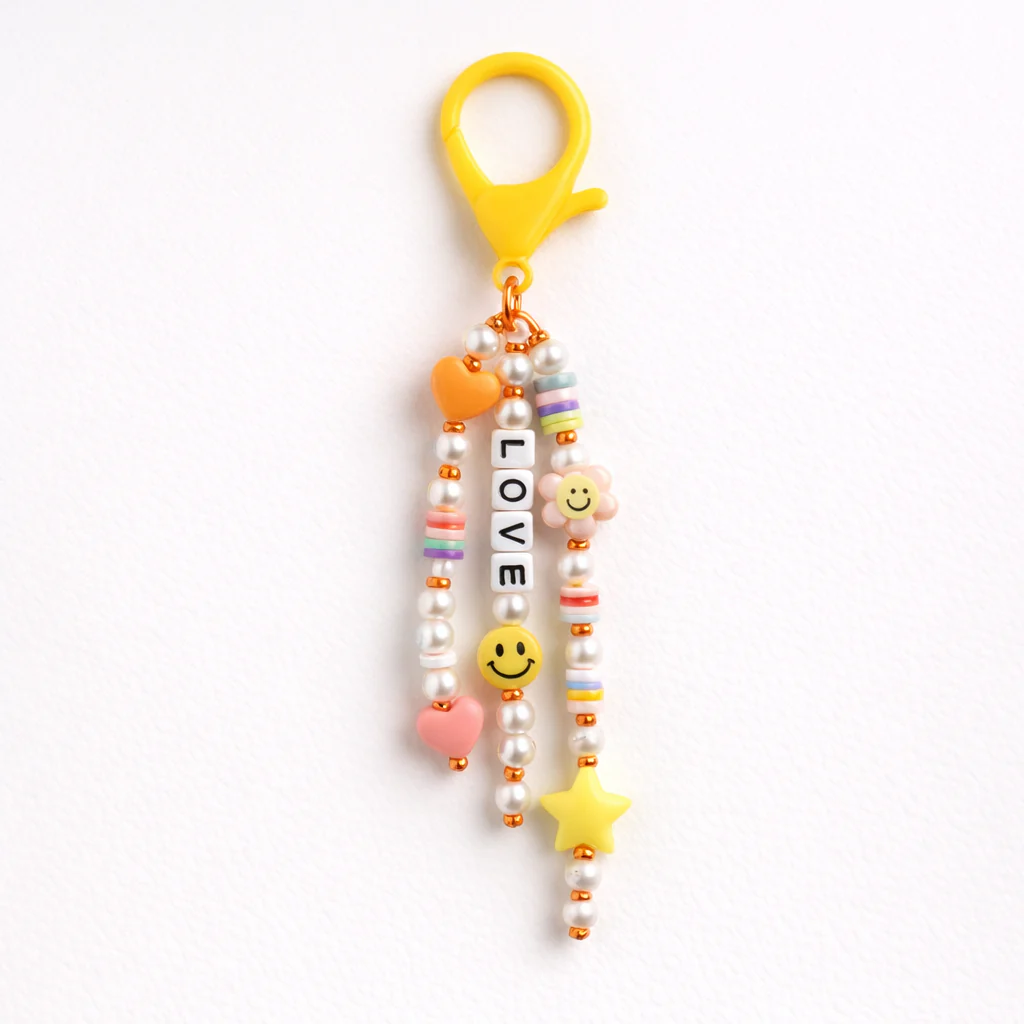 Dangle clip on Bag Charm - Colours assorted - Image 4