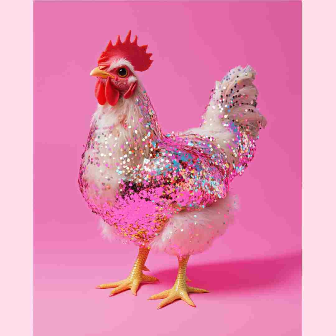 Disco Chook art print - Image 2
