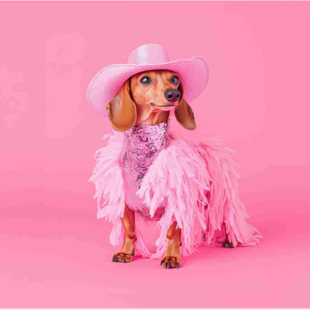 Disco Dog art print