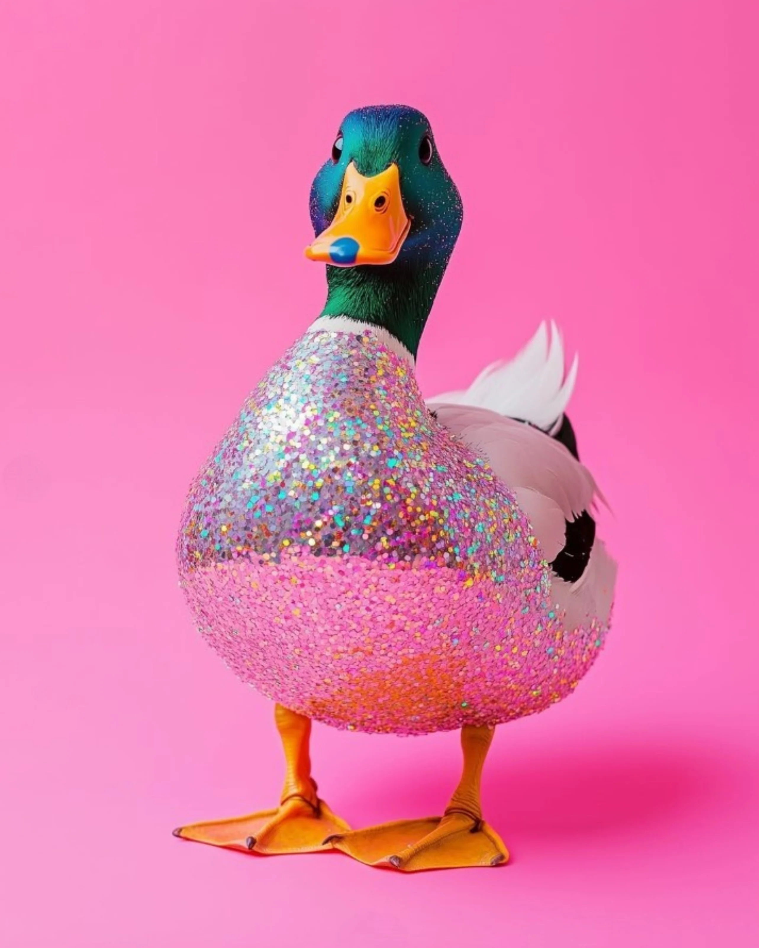 Disco Duck Print - Image 2