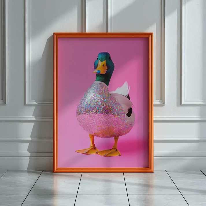 Disco Duck Print - Image 3