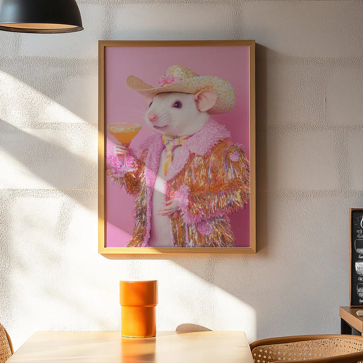 Disco Rat Print - Image 3