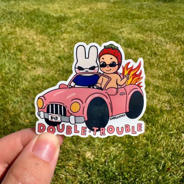 Double Trouble Sticker - Image 3