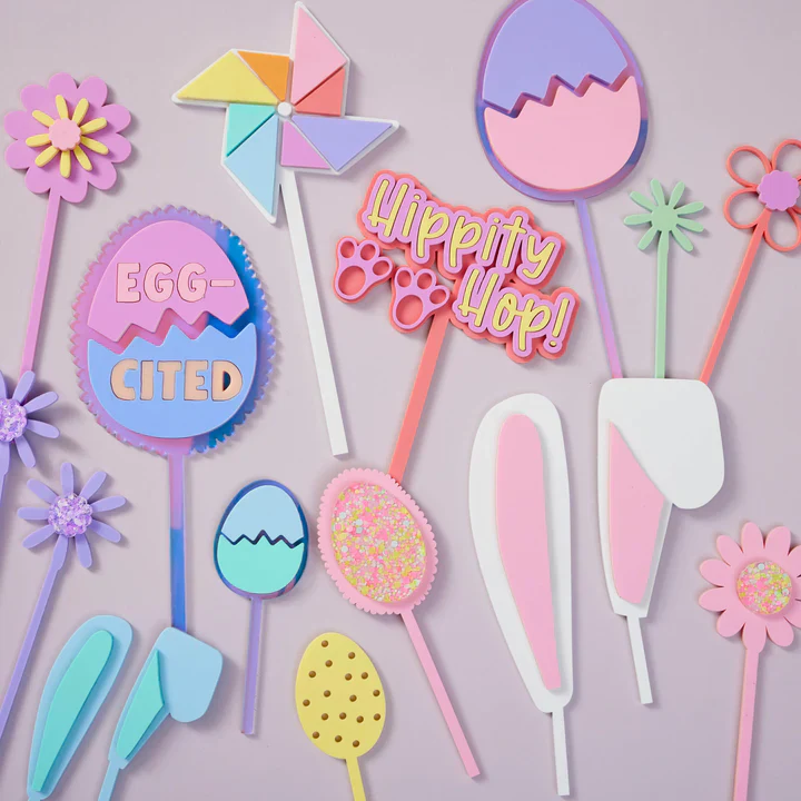 Eggcited Cake topper - Image 3