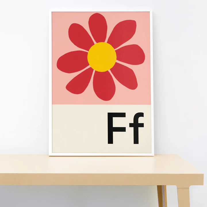 F is for Flower