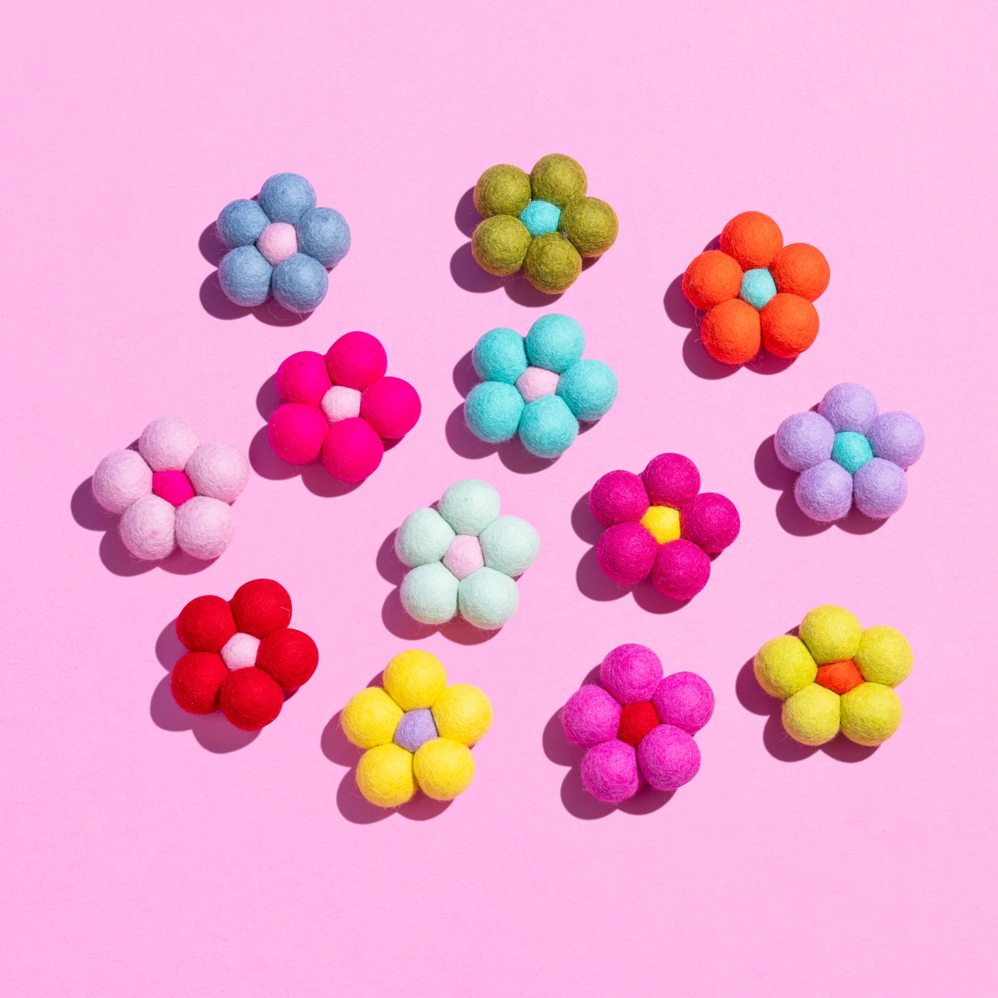 Fair Trade Handmade Felt Flowers (Large) - Image 9