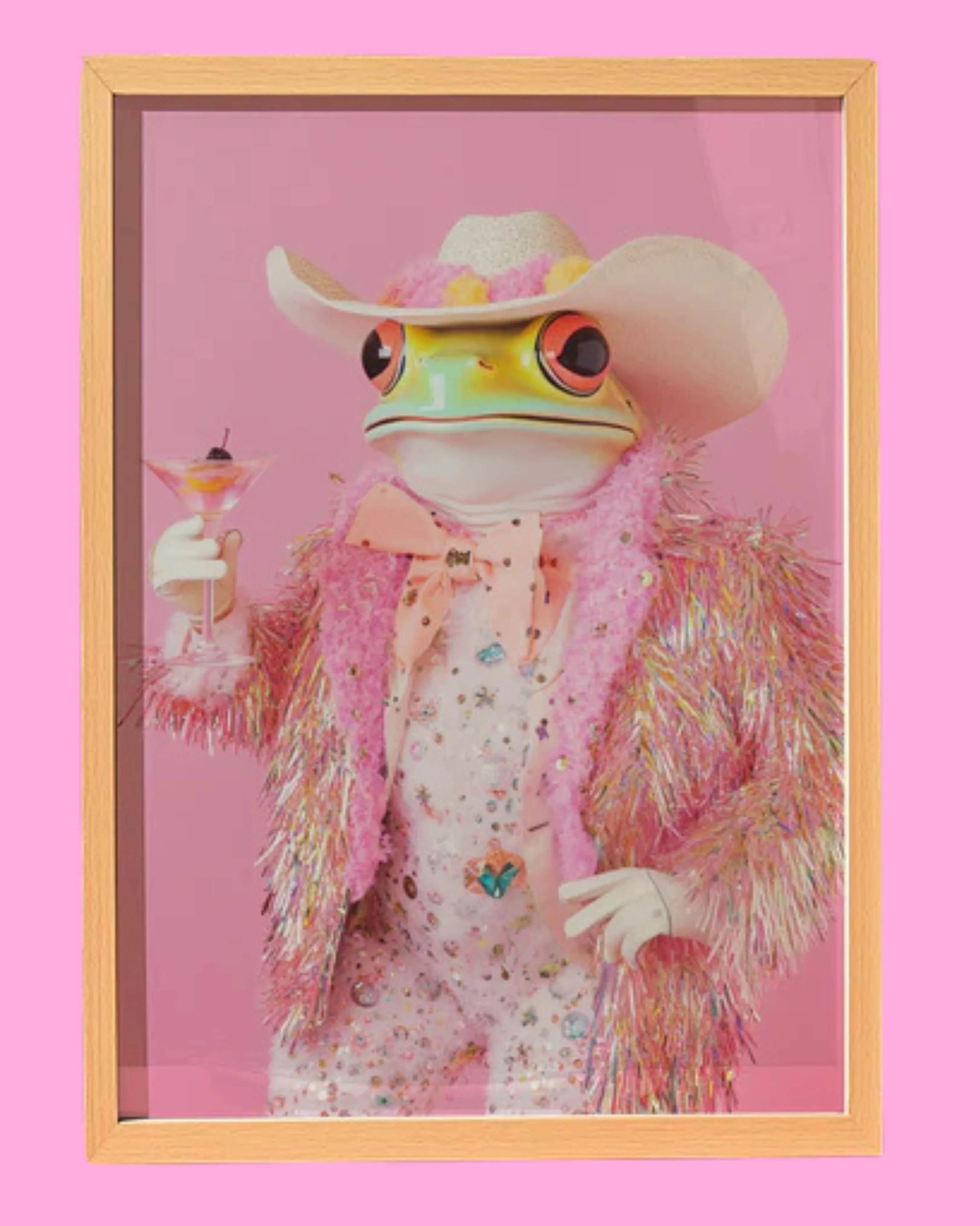 Fancy Frog Print