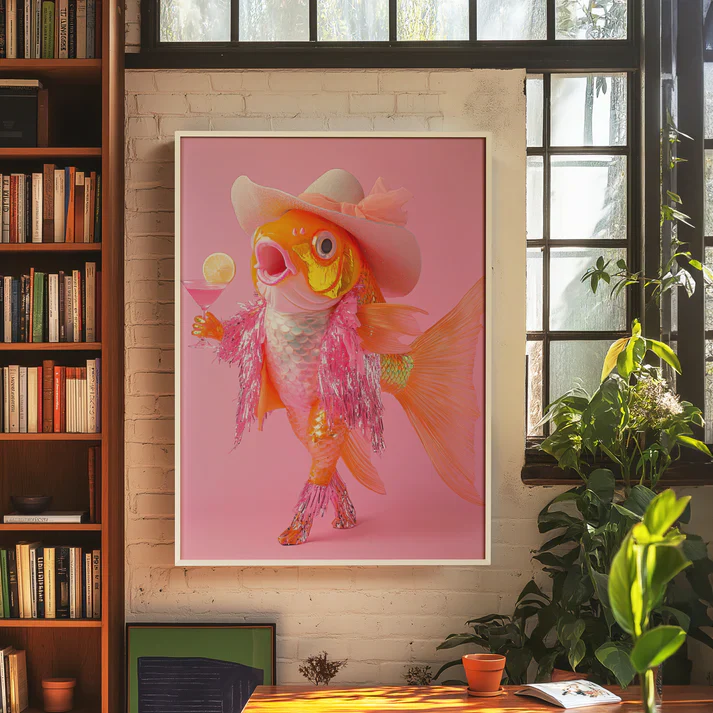 Fishy Dance print - Image 3