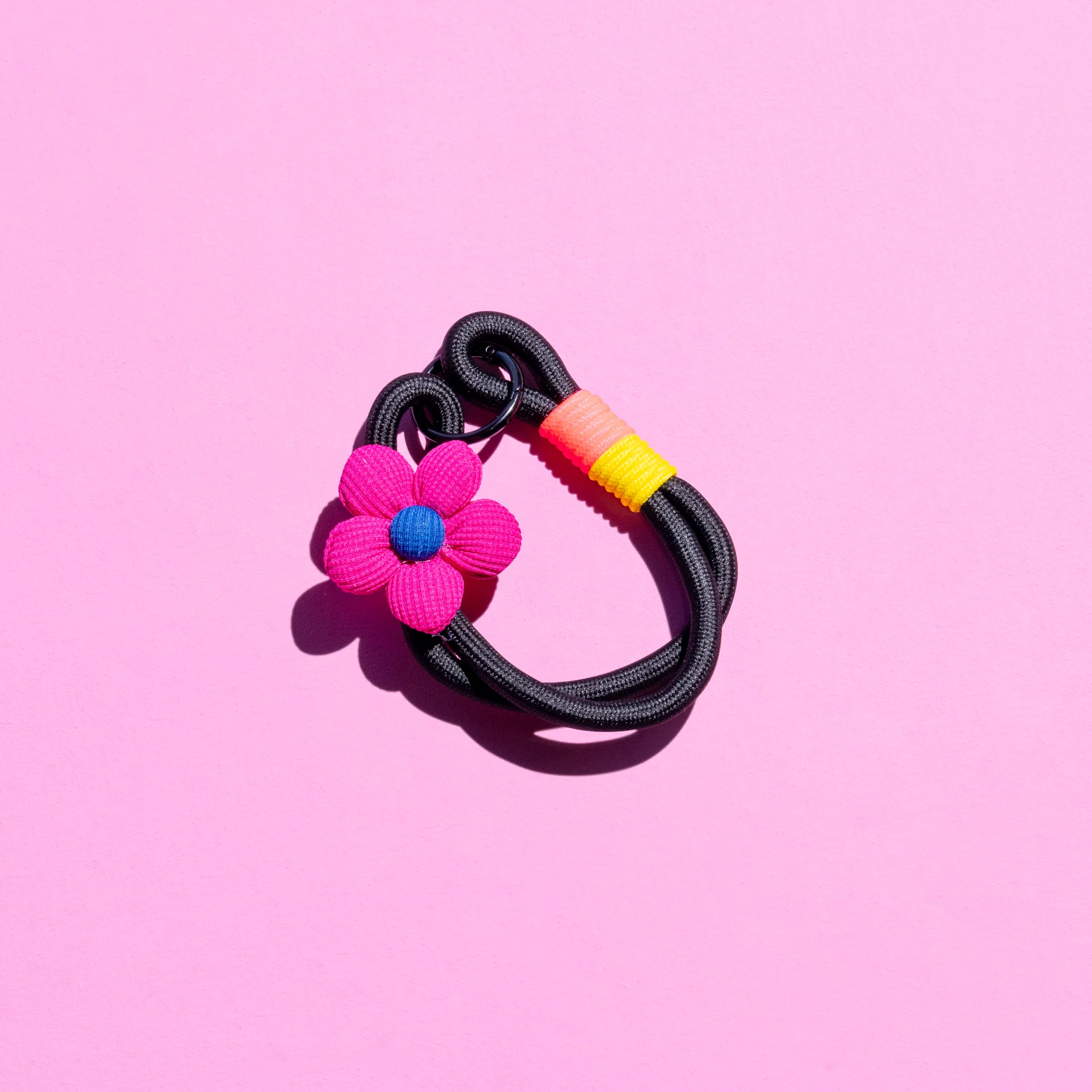 Flower keychain bag charm - colours assorted - Image 7