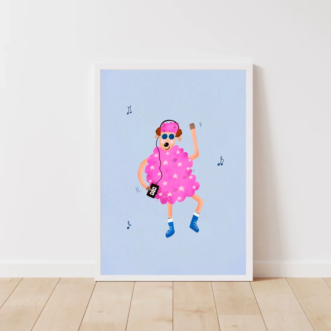 Groovy Sheep Print