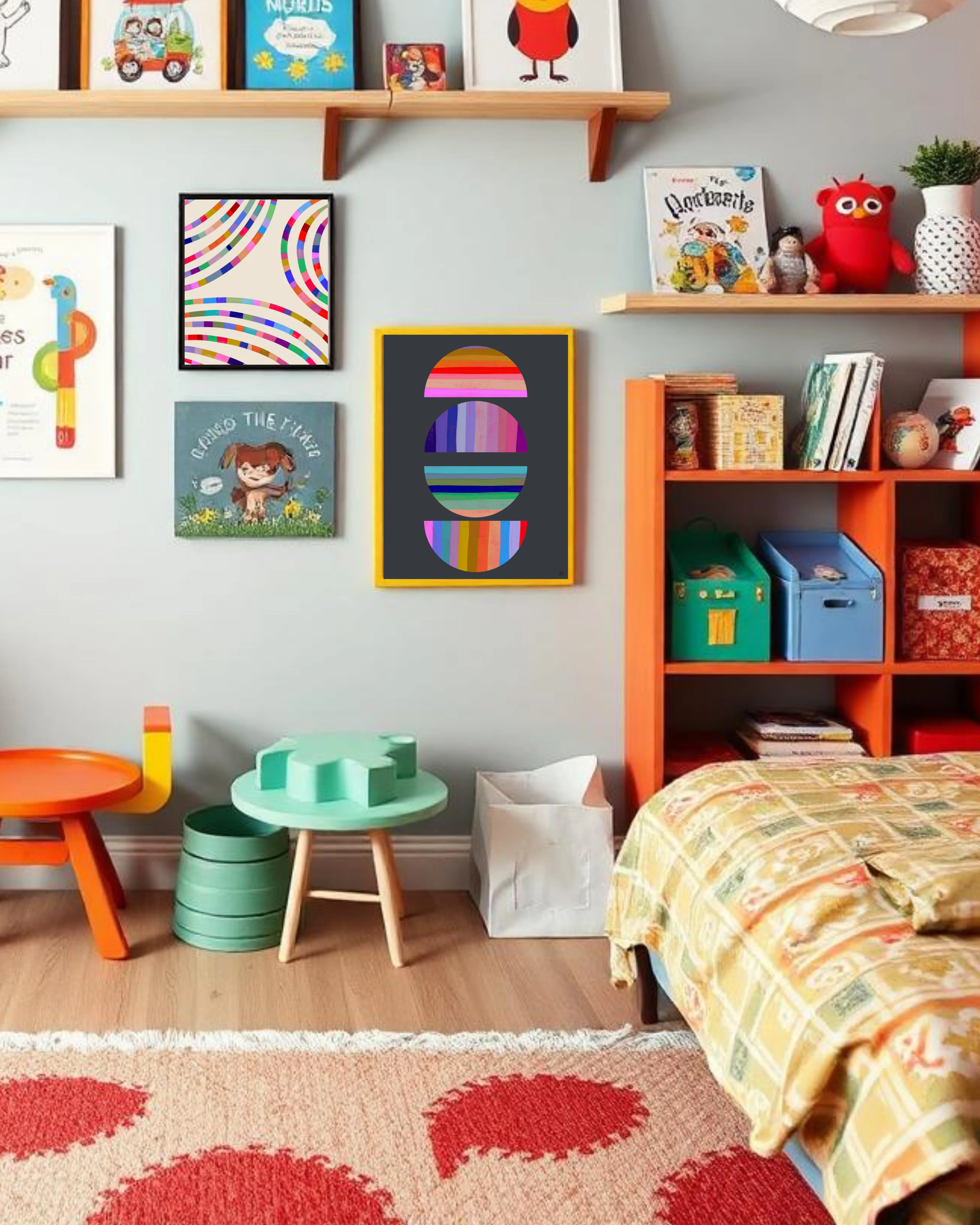 Half Circles Print - Vicky Barone - Image 2