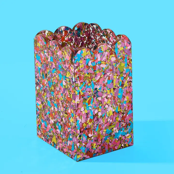 Happy Confetti Desk Tidy