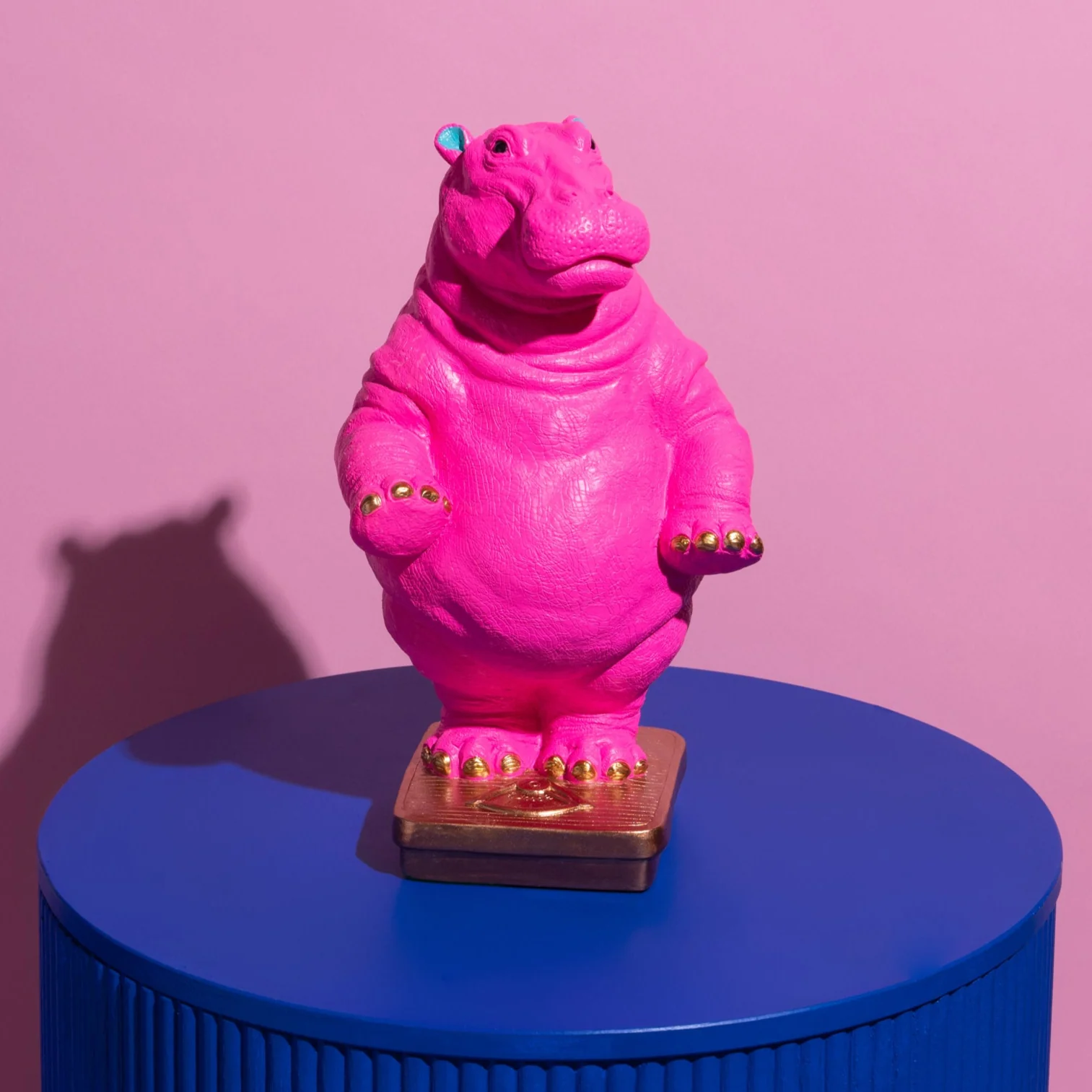 Herb Hippo- Hot pink