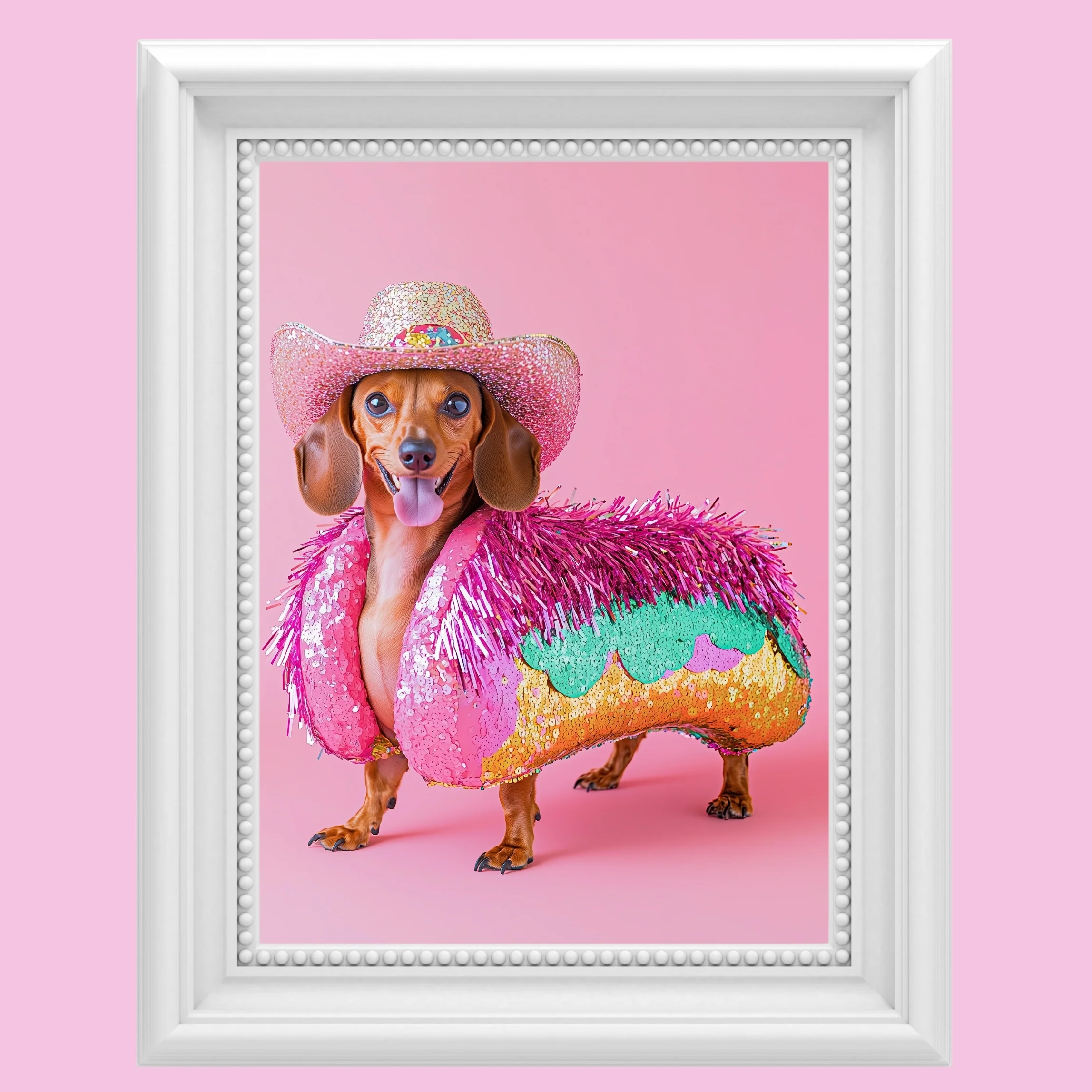 HotDog Cowgirl print - Image 2