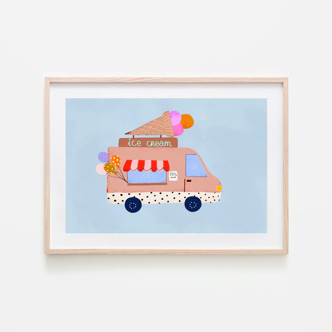 Ice cream print