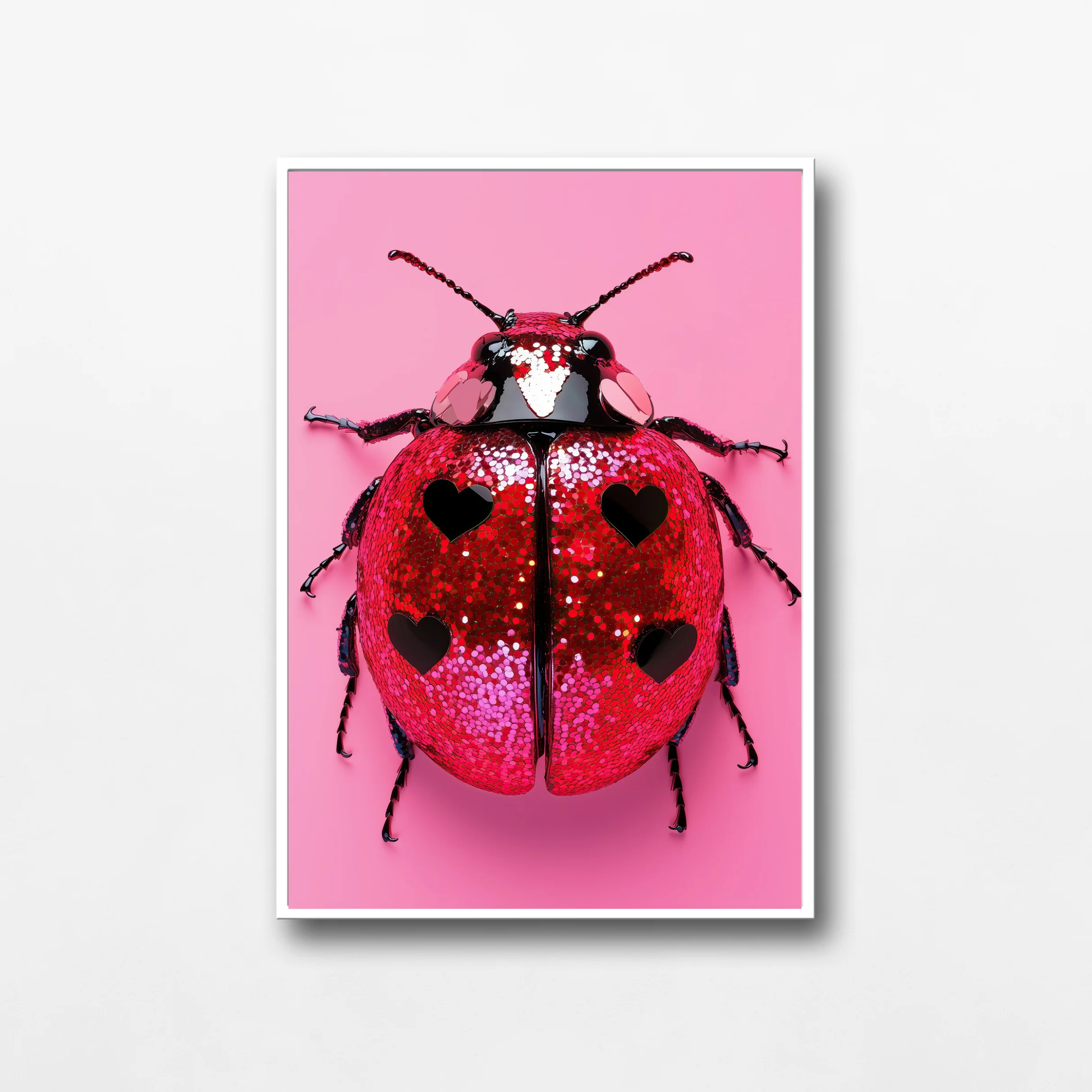 Ladybird - Red hearts Print - Image 3