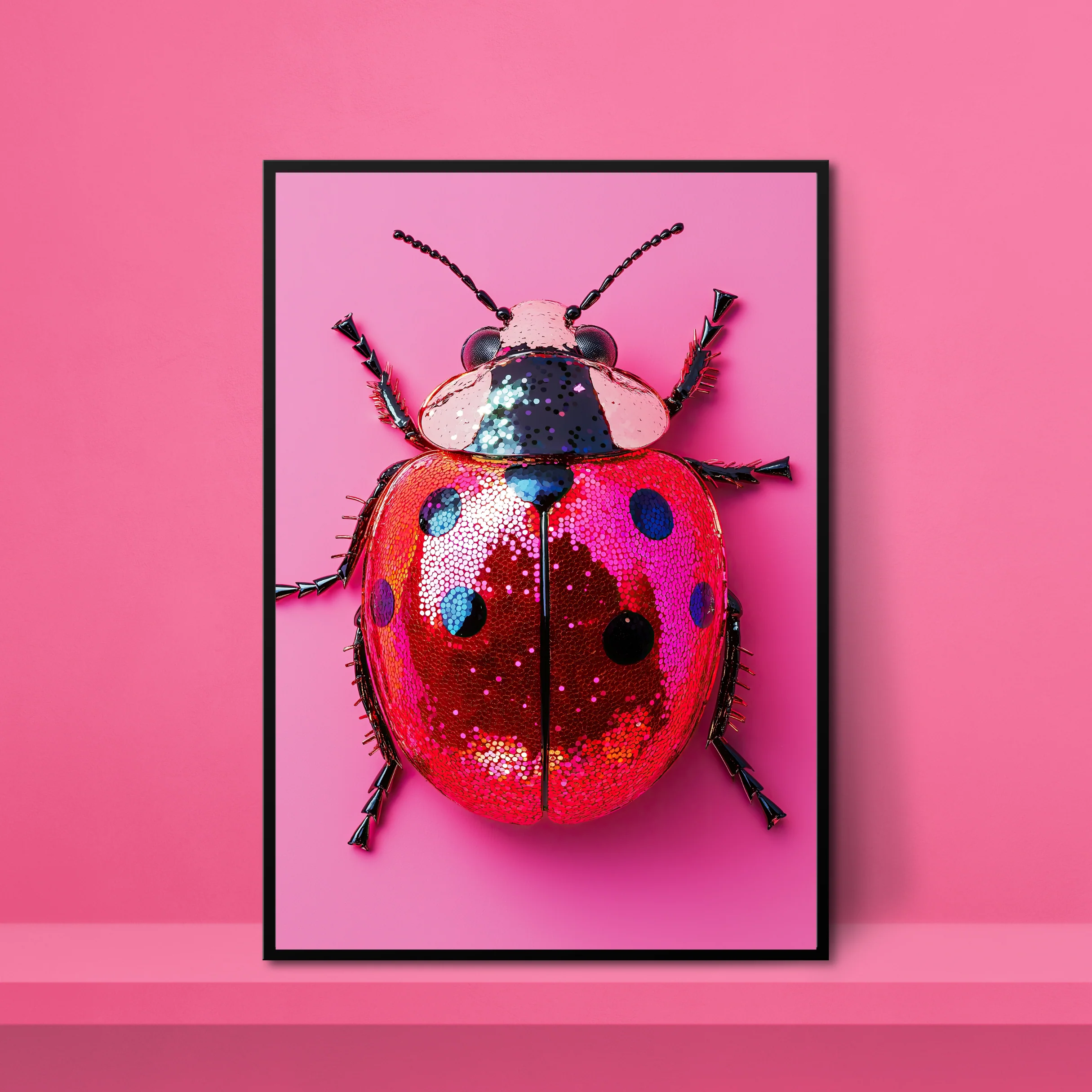 Ladybird - Red spots Print - Image 2