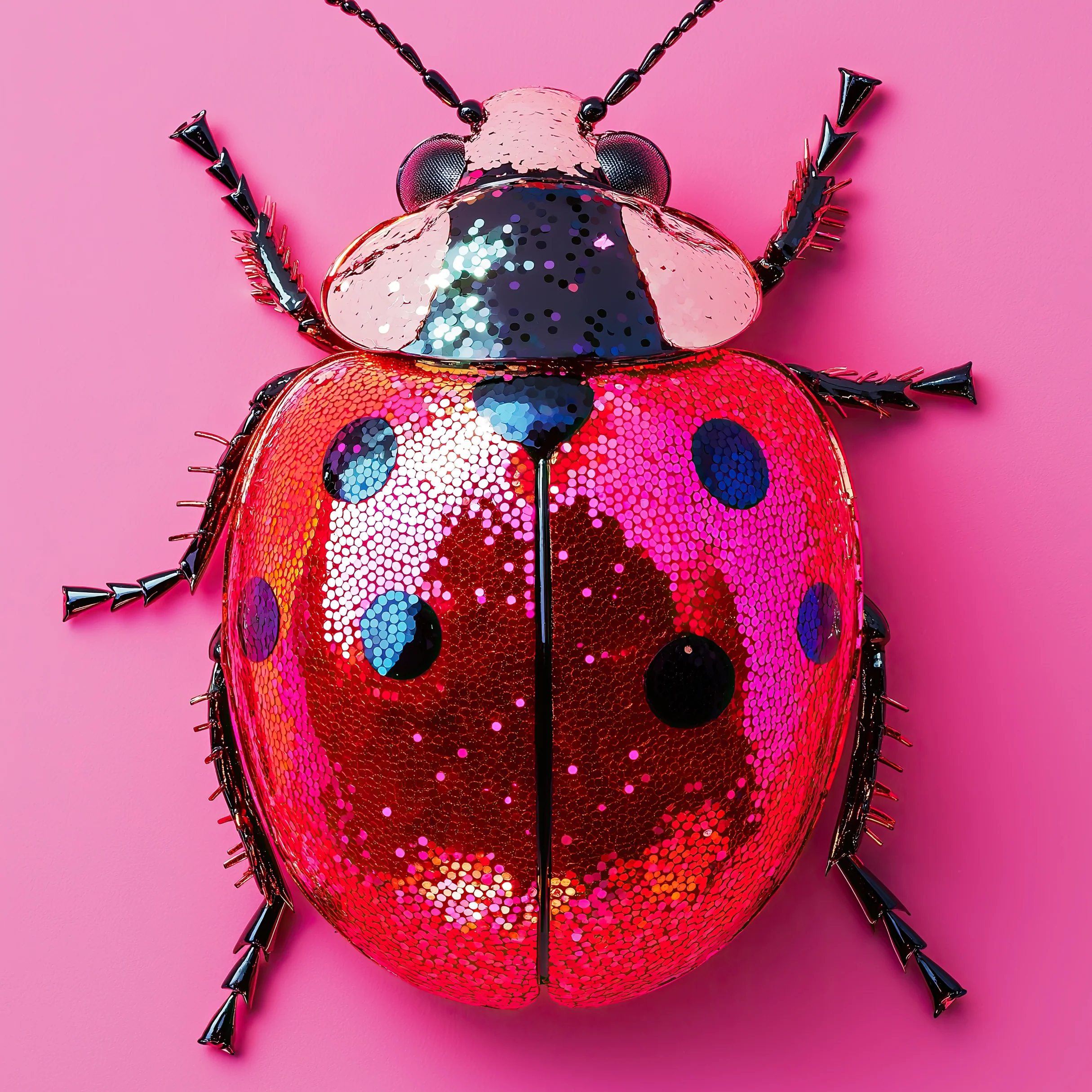 Ladybird - Red spots Print - Image 4