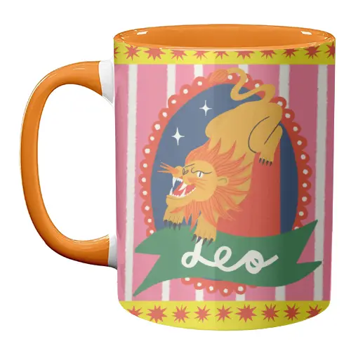Leo Zodiac Mug
