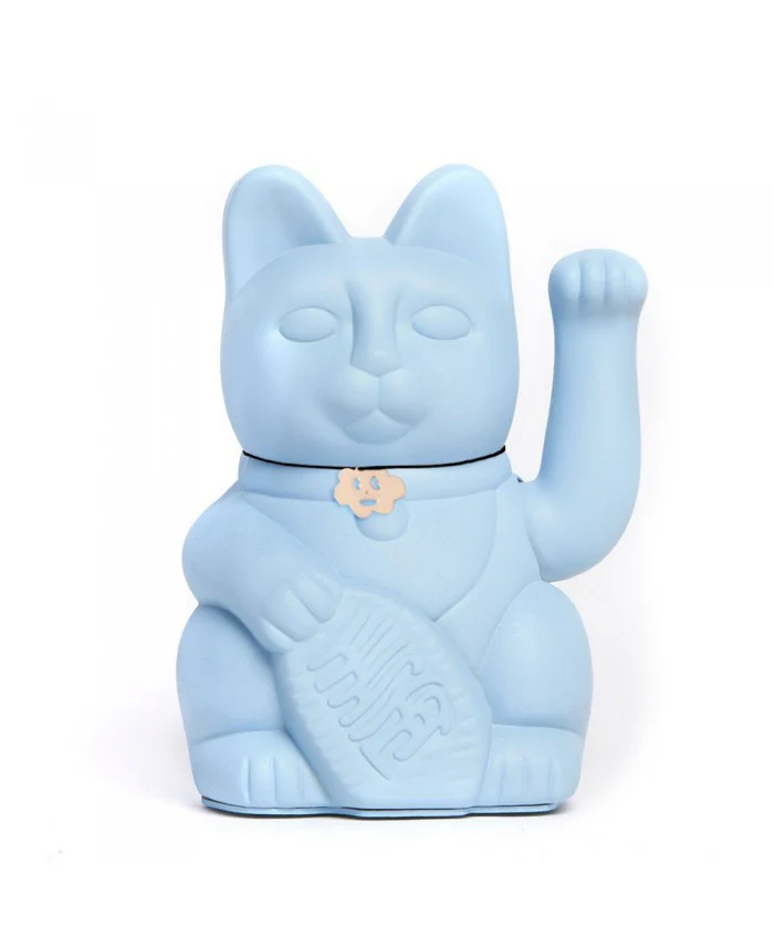 Lucky Cat Light blue