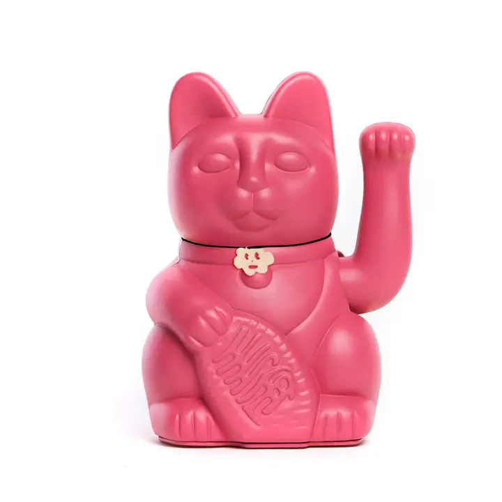 Lucky Cat - Red Violet