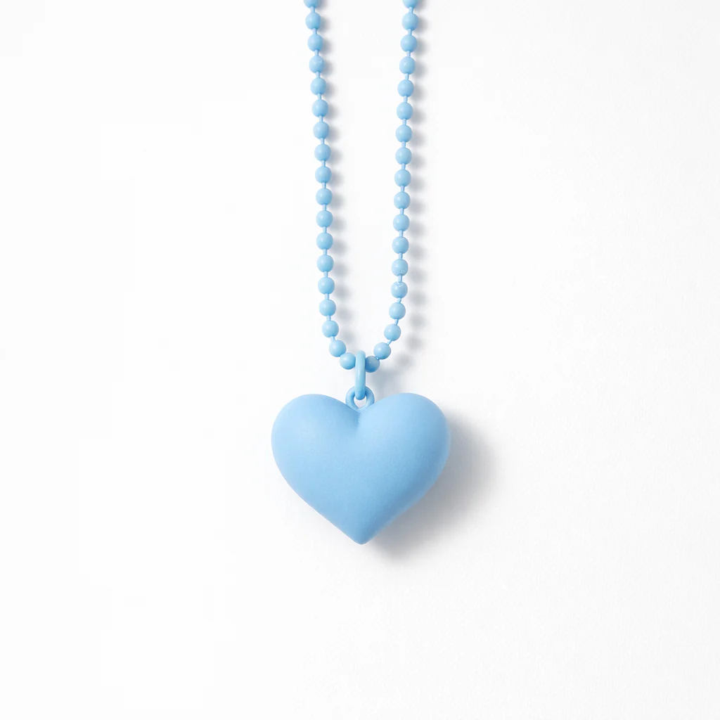 Metal chain Heart Bag Charm Key ring colours assorted - Image 10
