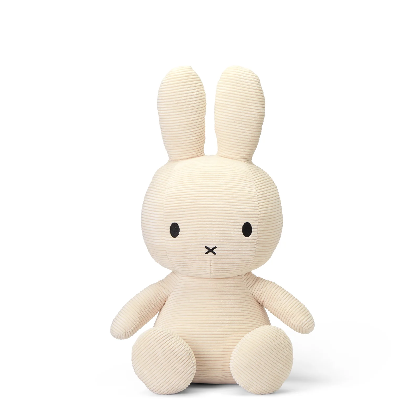 Miffy Sitting Corduroy Off White 23cm