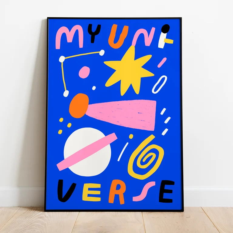 My universe fine art print