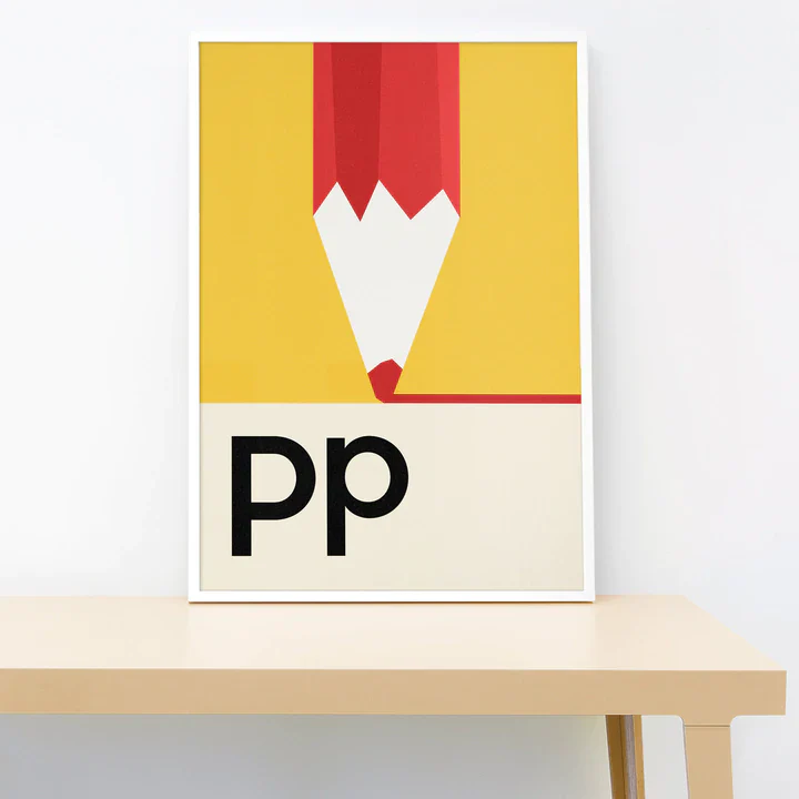 P is for Pencil