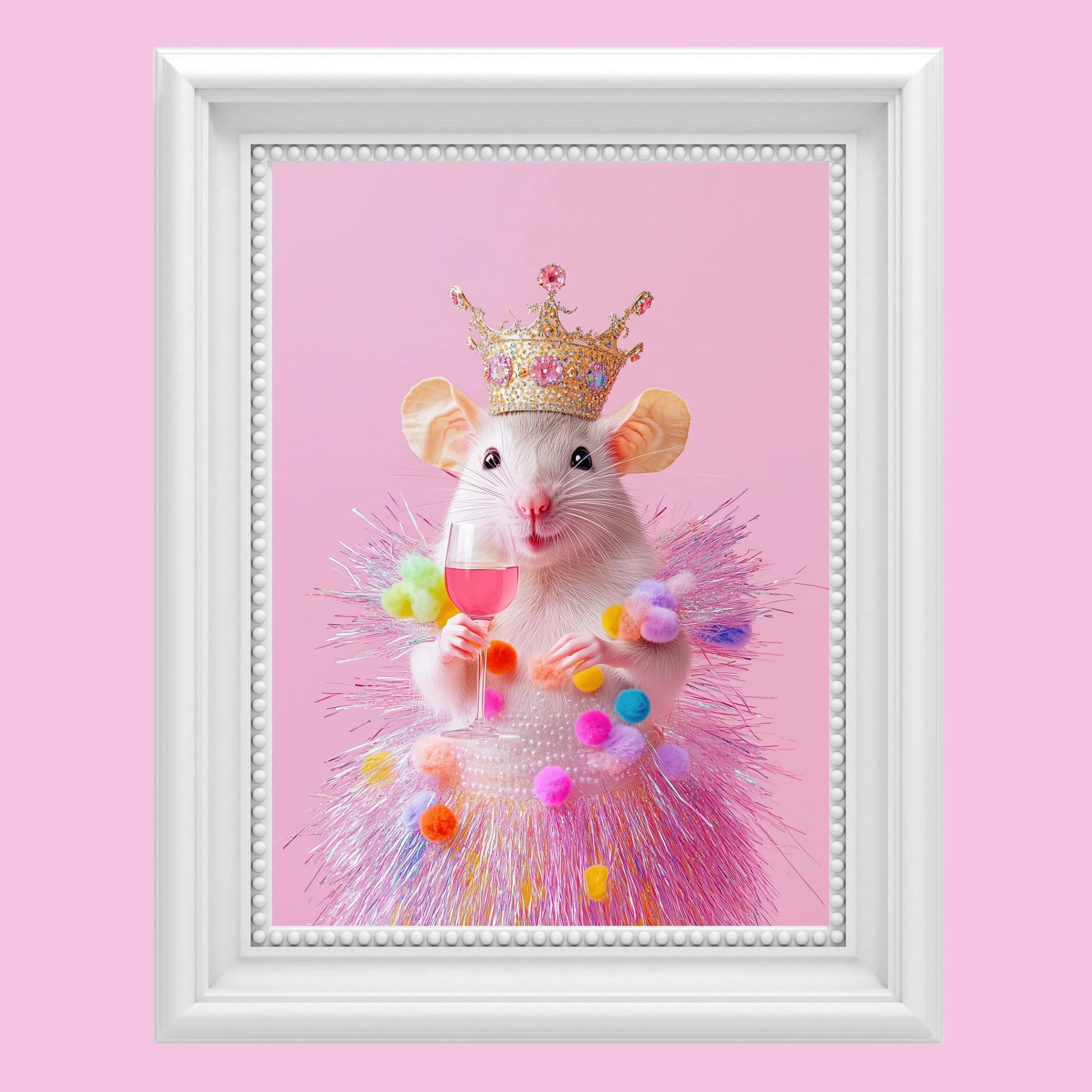 Party Rat print - Image 2