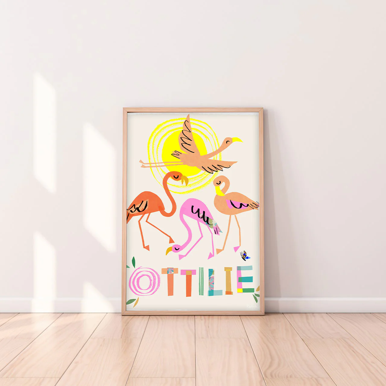 Personalised Flamingo Print - Image 3