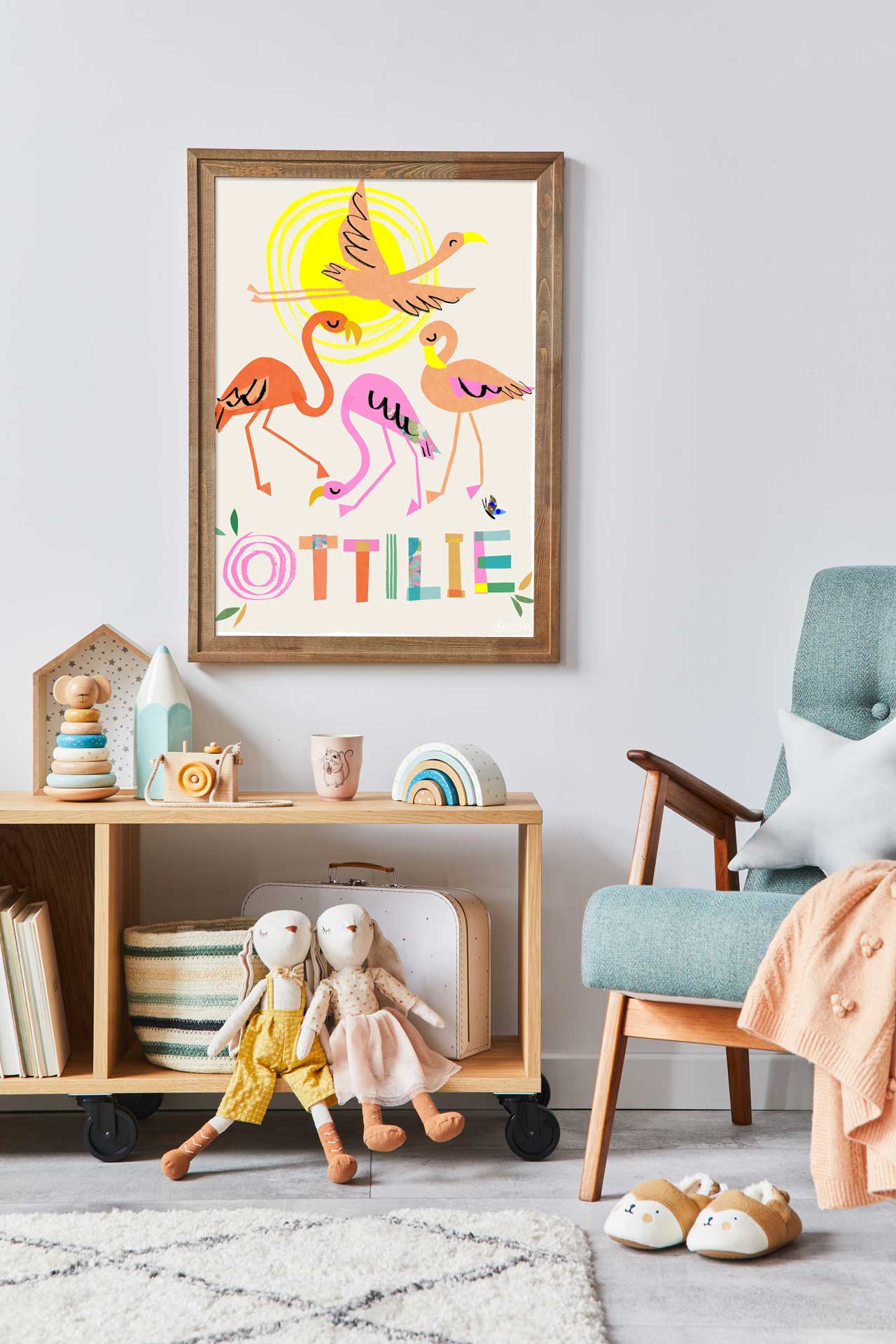 Personalised Flamingo Print - Image 4