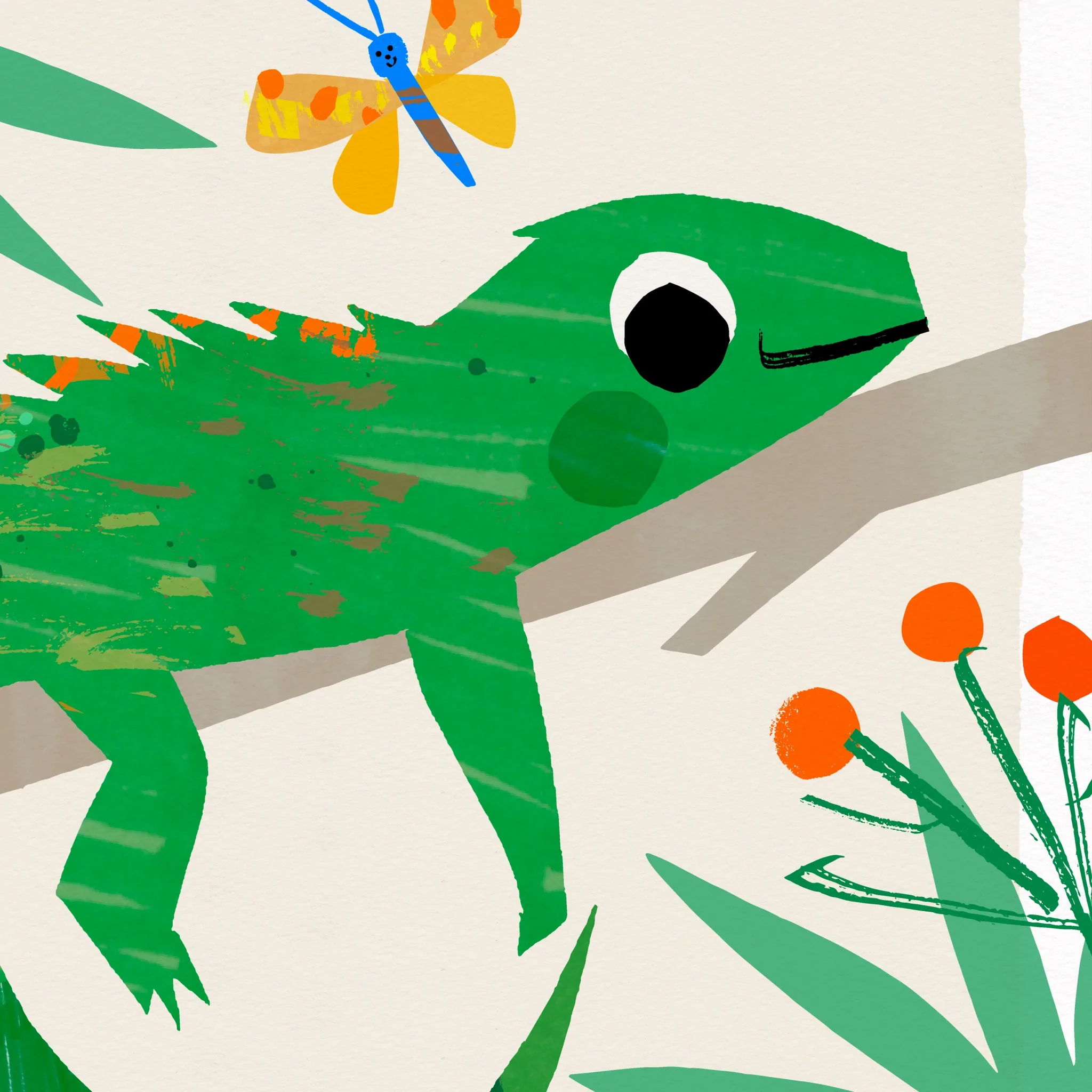 Personalised Iguana Print - Image 2