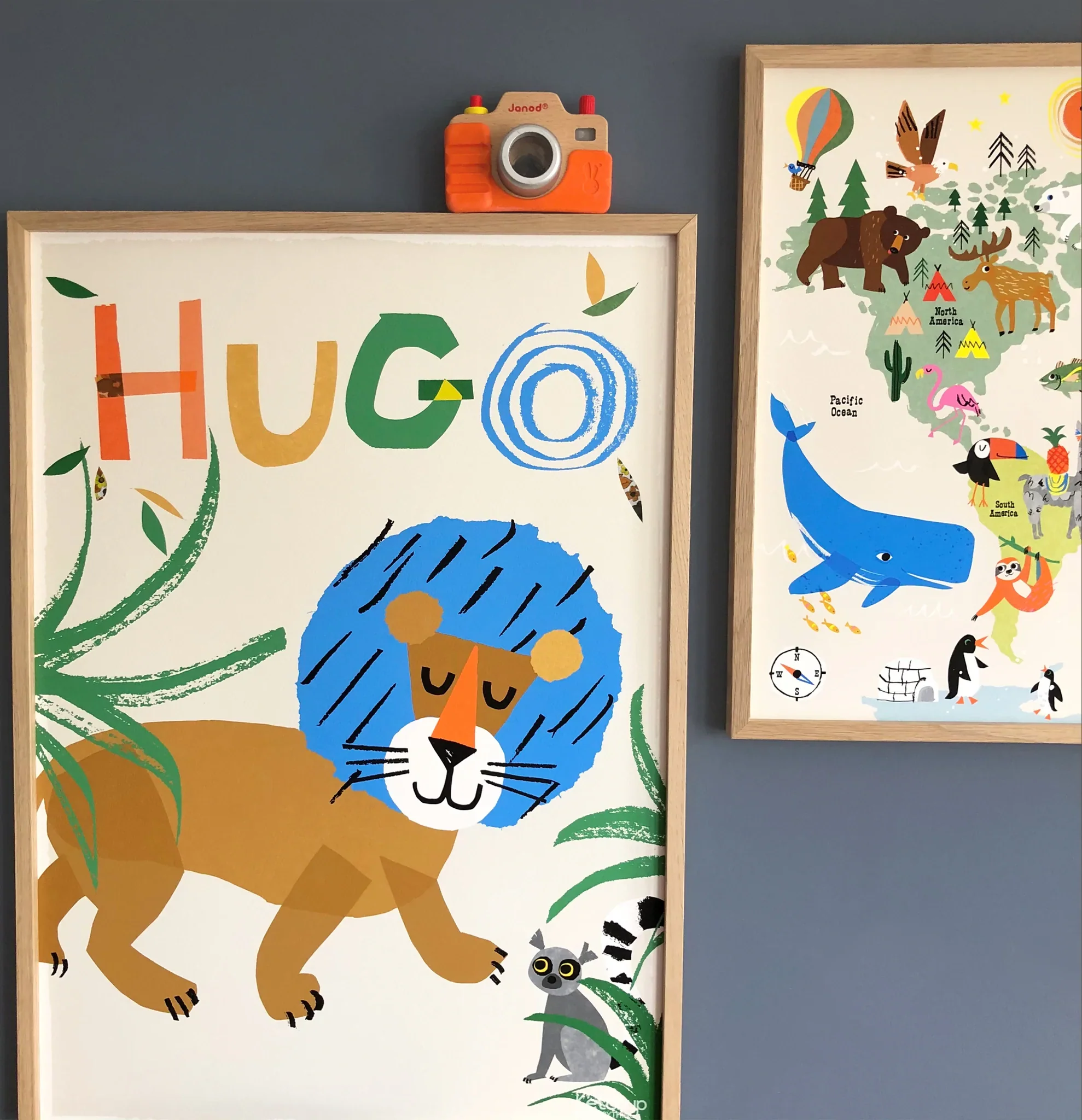 Personalised Lion Print - Image 3