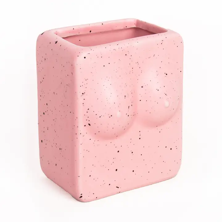 Pink Tits Toothbrush Holder - Image 2